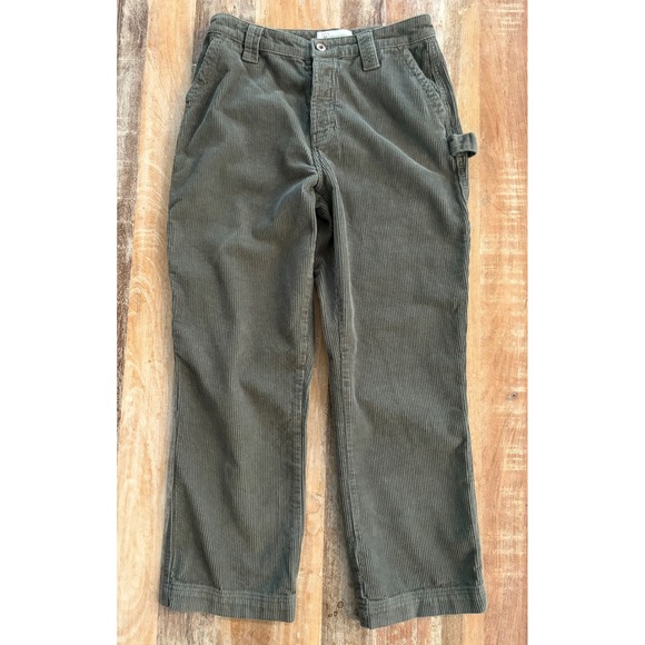Celebrity Pink Pants - Celebrity Pink RE‎ generation Corduroy Carpenter Pants Olive Green Button Fly
7